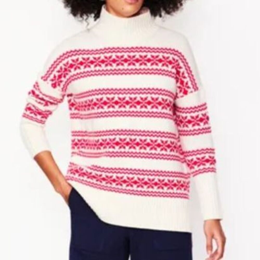 Women's Jessica Oversized 100% Wool Sweater Size XL